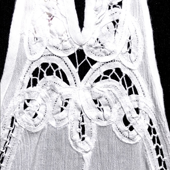 NEW FREE PEOPLE White 2pc Batenburg Lace Skirt Set - Picture 7 of 14